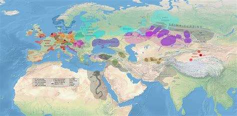 map of the bronze age.